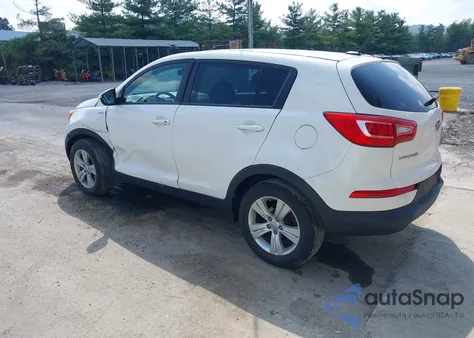 2012 Kia Sportage Lx из США, поврежденный, VIN KNDPBCA21C7308400